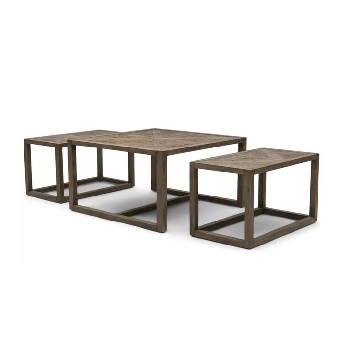 Kaffeetisch Set Romora Bay 80x80CM