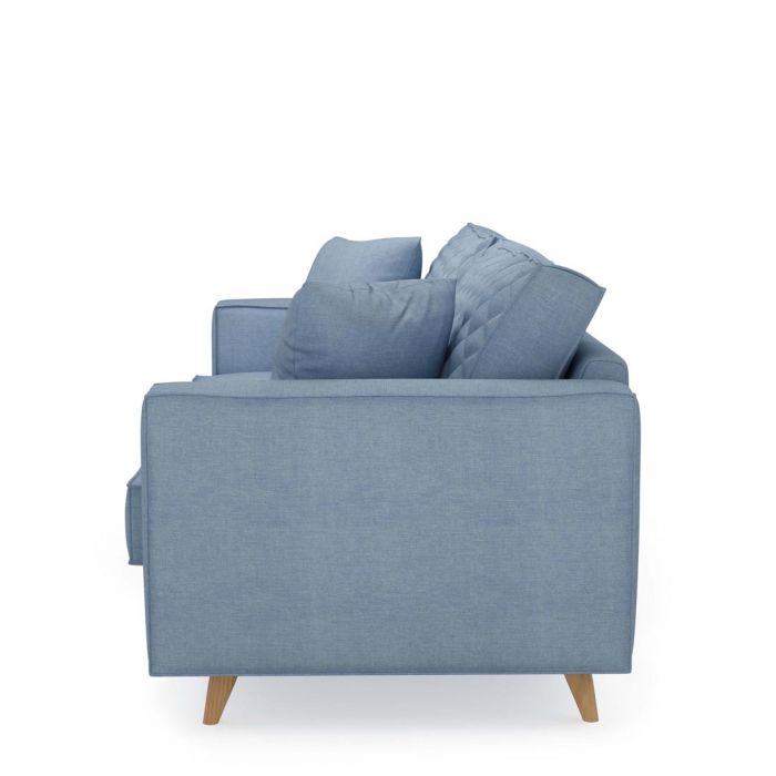 Kendall Sofa 3,5 Seater Washed cotton Ice Blue