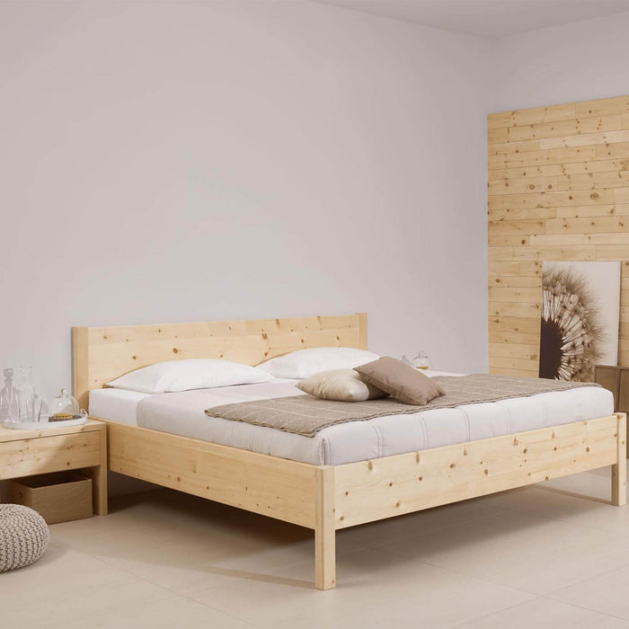 Massivholzbett Natura metallfrei