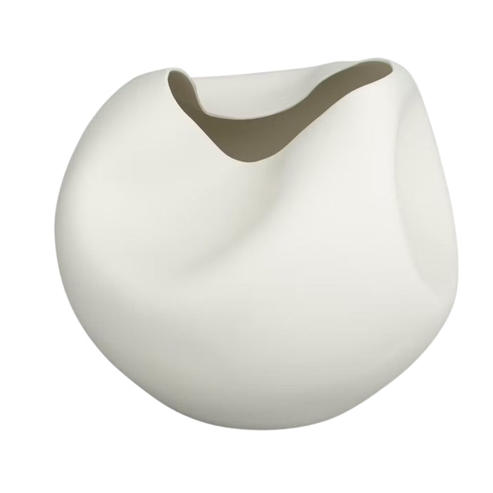 Vase Reynolds weiss