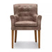 La Scala Dining Armchair, Pellini, Camel - Betten Ritter Living