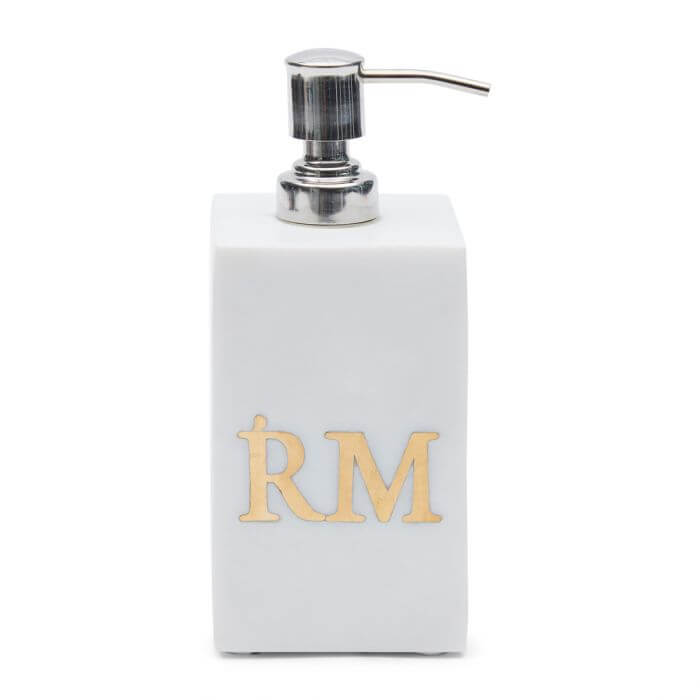 Rivièra Maison Seifenspender Magic Marble Soap Dispenser white