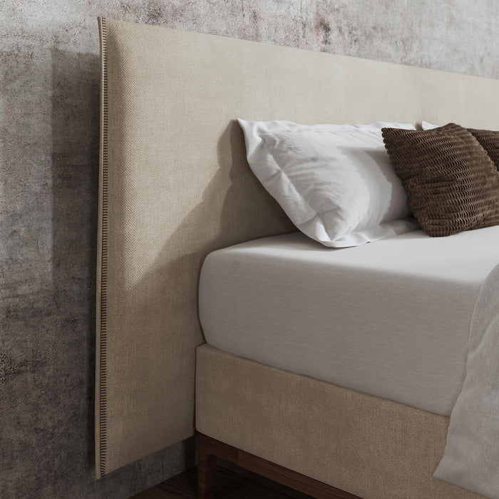 Boxspringbett Flims Extendet Jacquard Beige