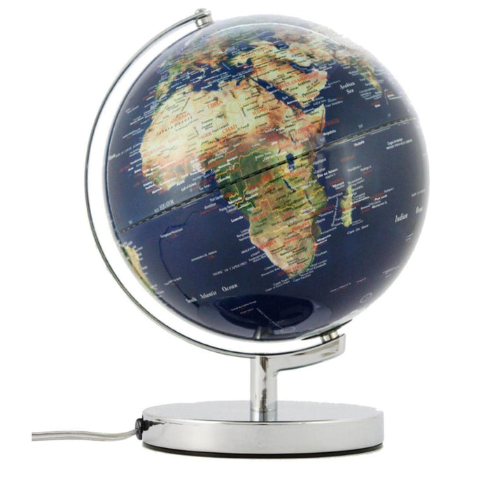 Tischglobus Terra Light, integrierte LED