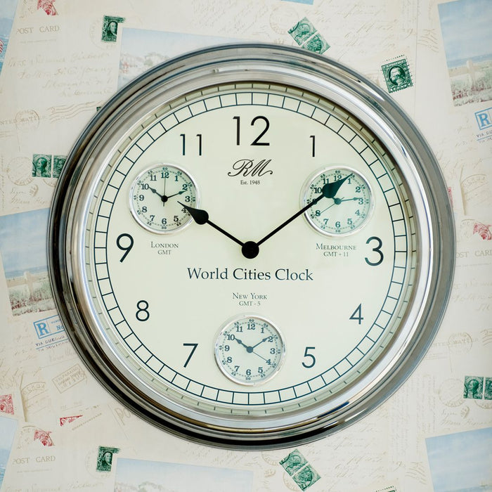 World Cities Clock - Betten Ritter Living
