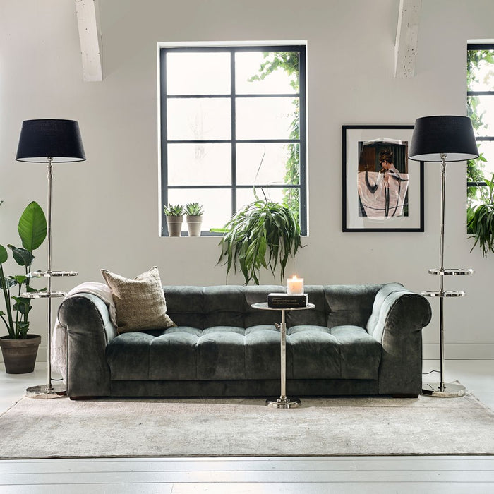 Beistelltisch Venice, Silber, L - Betten Ritter Living