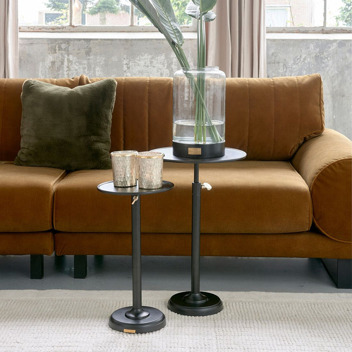 Beistelltisch Venice, Schwarz, L - Betten Ritter Living