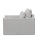 Continental Love Seat, washed cotton - Betten Ritter Living