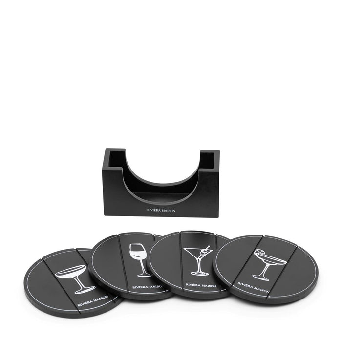 Happy Drink Coasters 4 pieces - Betten Ritter Living