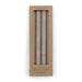 Dinner Candles ECO flax 4pcs - Betten Ritter Living