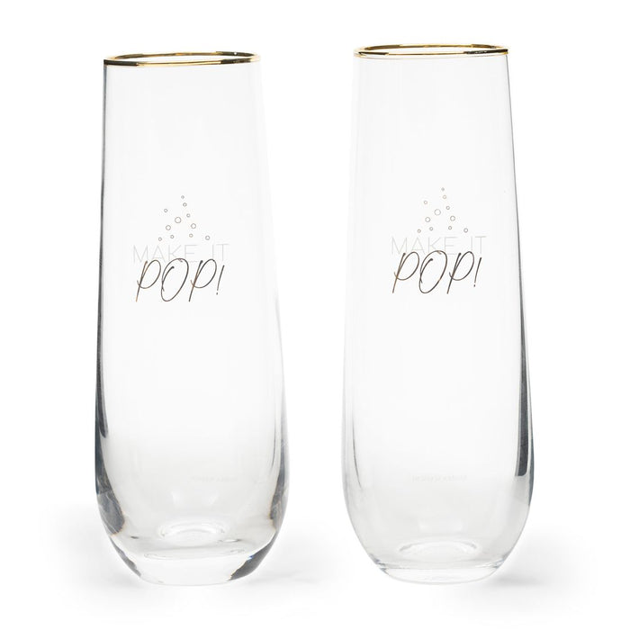 Make It Pop Party Glasses 2 pieces - Betten Ritter Living