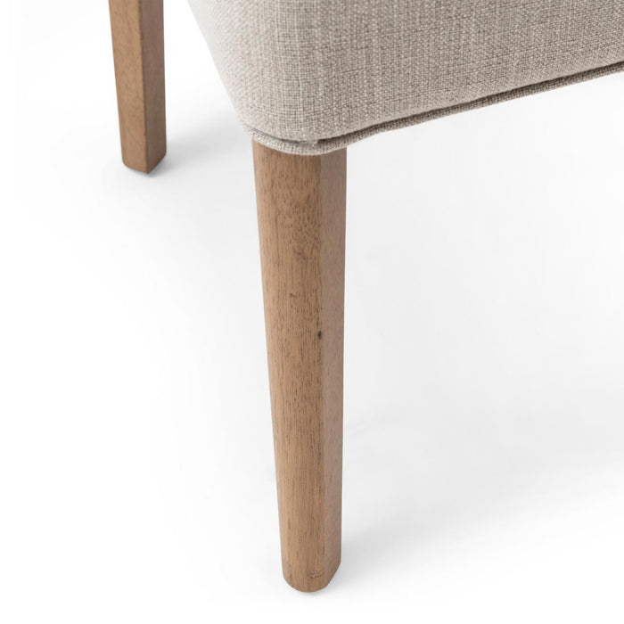 Louise Dining Chair, mouliné linen, fabulous flax - Betten Ritter Living