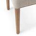 Louise Dining Chair, mouliné linen, fabulous flax - Betten Ritter Living