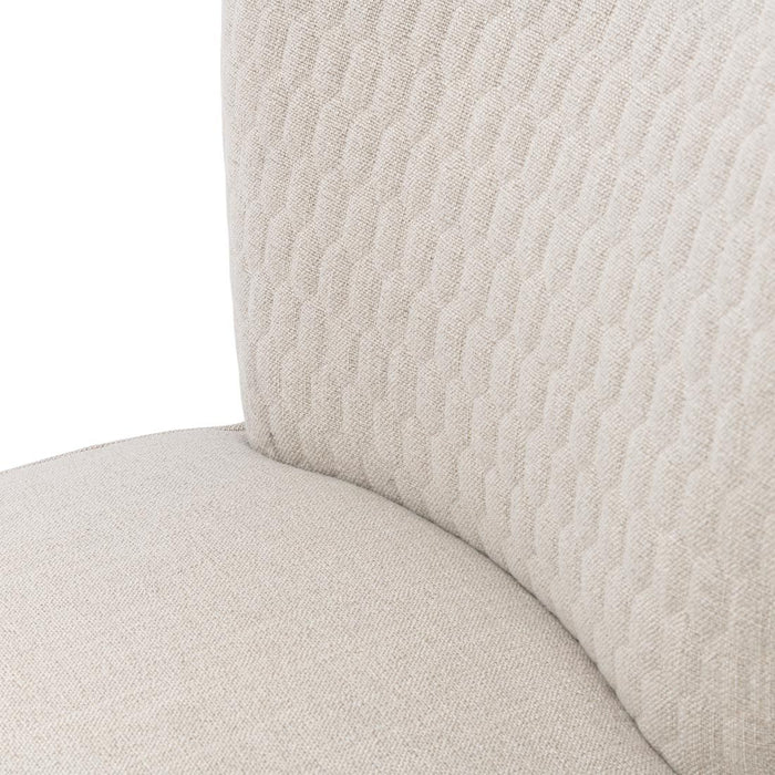 Louise Dining Chair, mouliné linen, fabulous flax - Betten Ritter Living