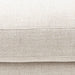 Stephen Footstool, rich tweed, antique white - Betten Ritter Living