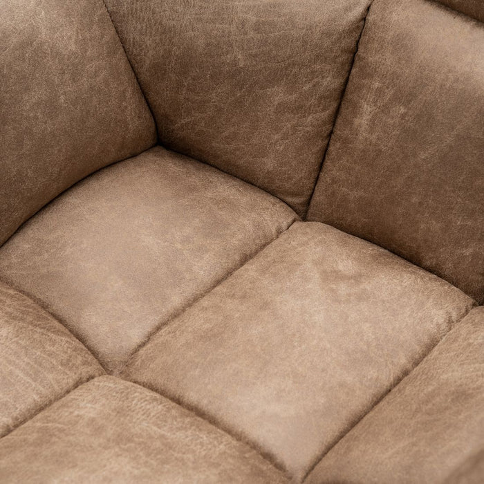 Carnaby Dining Armchair Turn Leg Pellini Camel - Betten Ritter Living
