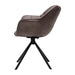 Carnaby Dining Armchair Turn Leg Pellini Coffee - Betten Ritter Living