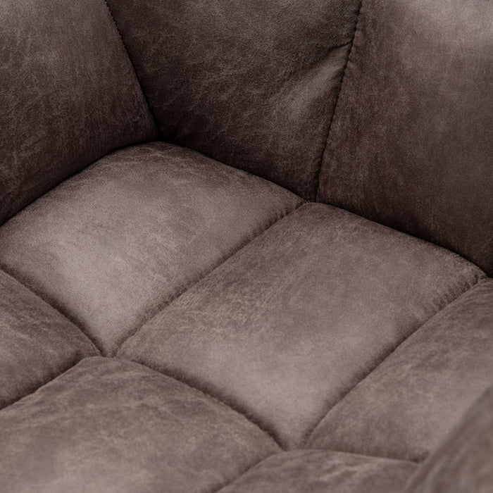 Carnaby Dining Armchair Turn Leg Pellini Coffee - Betten Ritter Living