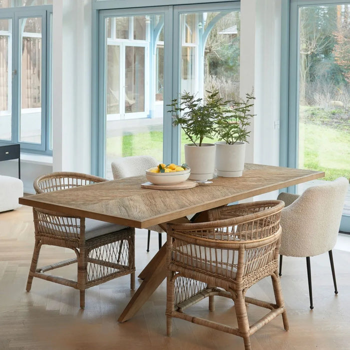 Esszimmerstuhl Victoria Falls, Natural, Rattan - Betten Ritter Living