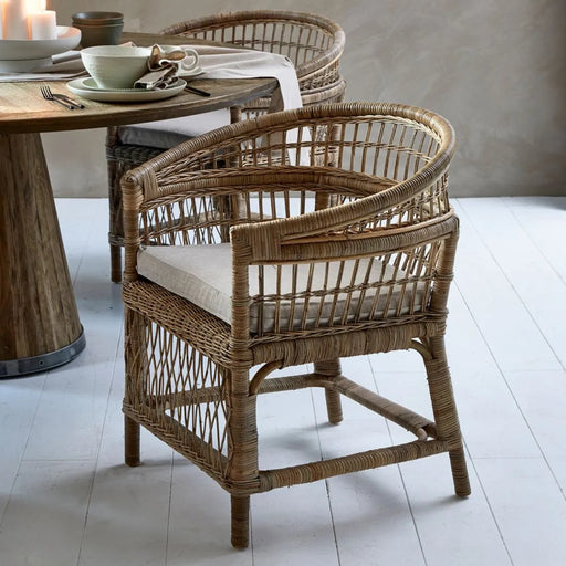 Esszimmerstuhl Victoria Falls, Natural, Rattan - Betten Ritter Living