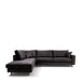 West Houston Corner Sofa Chaise Longue, velvet - Betten Ritter Living