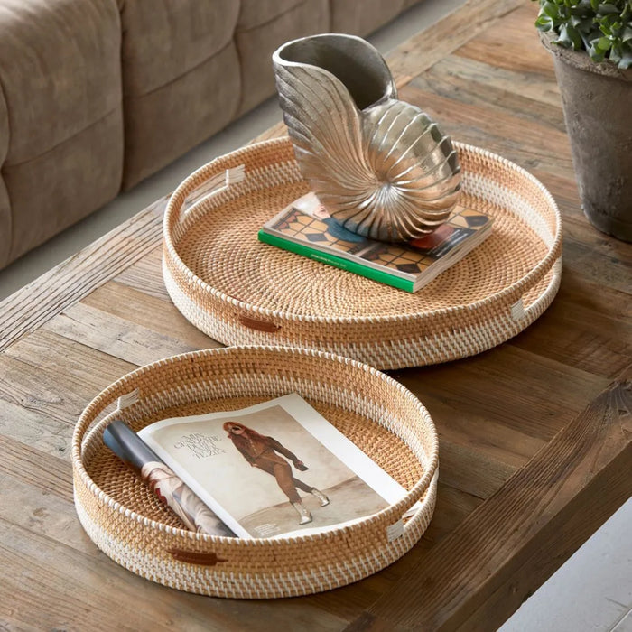 Tablett Crystal Bay, Satz von 2 - Betten Ritter Living