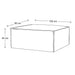 Hocker The Jagger, washed cotton - Betten Ritter Living