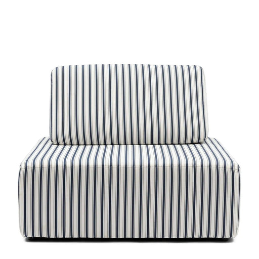 Verona Outdoor Lounge Island Blue Stripe Ausstellungsstück - Betten Ritter Living