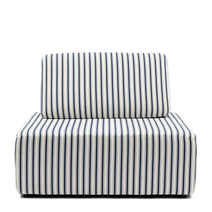 Verona Outdoor Lounge Island Blue Stripe Ausstellungsstück - Betten Ritter Living